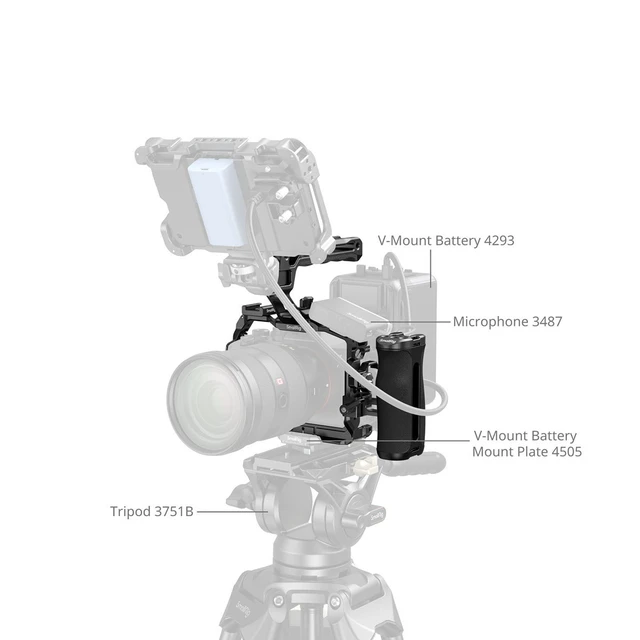 Alt view image 7 of 7 - SmallRig Advanced Full Cage Kit for Sony Alpha 7R VI Camera