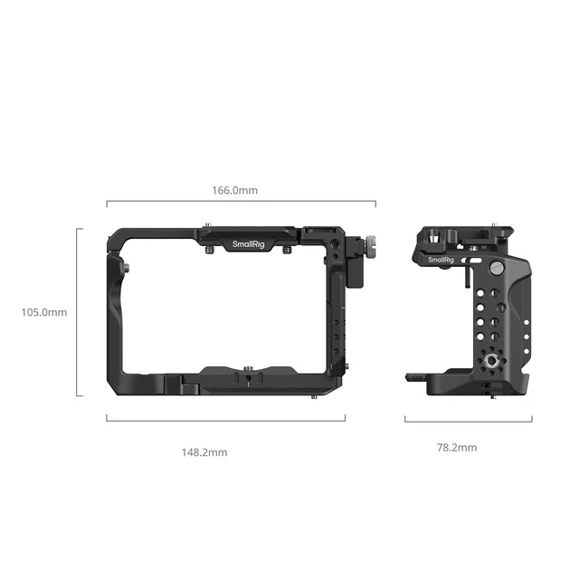 Alt view image 3 of 6 - SmallRig Hawklock Advanced Edition Cage Kit for Sony FX5 Camera