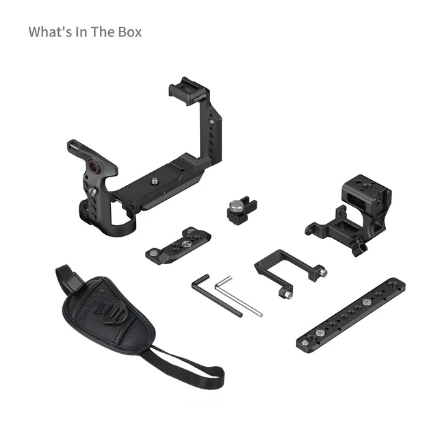 Alt view image 3 of 5 - SmallRig Hawklock Cage Kit with XLR Handle for Sony FX5 Camera