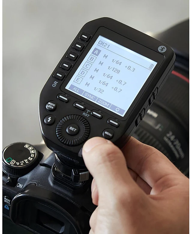 Alt view image 6 of 7 - Godox 2.4Ghz TTL Wireless Flash Trigger for Nikon XProIIN