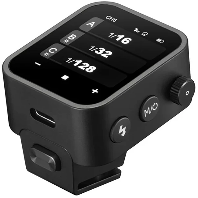 Alt view image 3 of 7 - Godox 2.4Ghz Touchscreen TTL Wireless Flash Trigger for Leica X3L