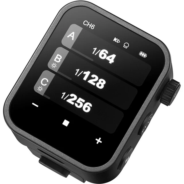Alt view image 9 of 14 - Godox X3 Nano Touchscreen Transmitter for Nikon with OLED Screen, Easy-Mounting and Touchscreen Wireless Flash Trigger (Black)