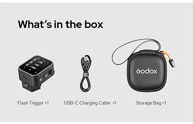 Alt view image 13 of 14 - Godox X3 Nano Touchscreen Transmitter for Nikon with OLED Screen, Easy-Mounting and Touchscreen Wireless Flash Trigger (Black)