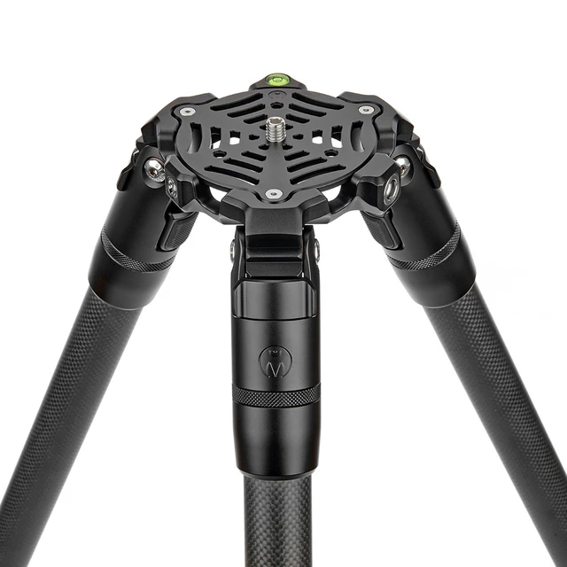 Alt view image 6 of 7 - 3 Legged Thing Ethan 4-Section Carbon Fiber Tripod, Black