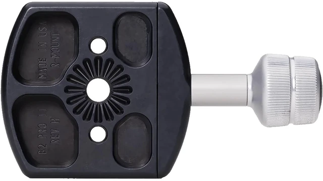 Alt view image 2 of 5 - Really Right Stuff B2-Pro-II 60mm Arca Quick-Release Screw-Knob Clamp