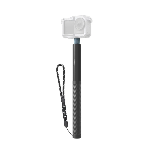 Alt view image 5 of 5 - SmallRig 59" Selfie Stick for Action Cameras, Black