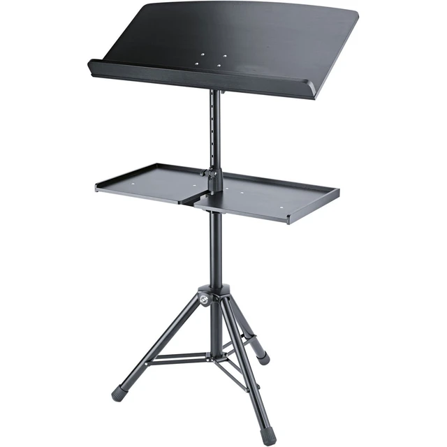 Alt view image 2 of 2 - K&M 12331 Orchestra Conductor Stand Base, Black