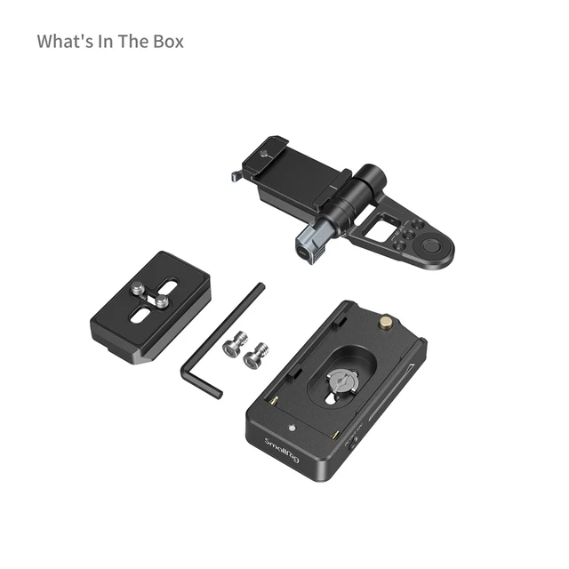 Alt view image 4 of 4 - SmallRig NP-F Battery Adapter Mount Plate Kit for Mirrorless Cameras