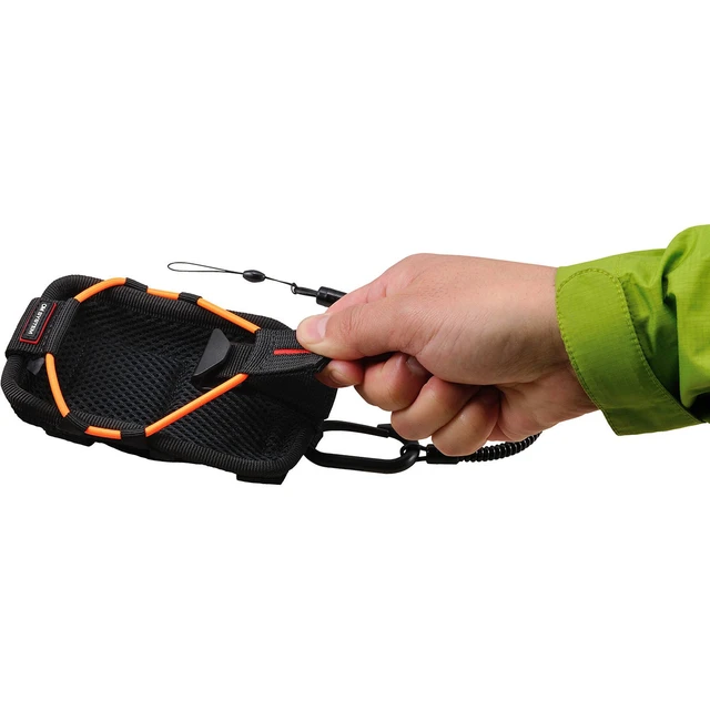 Alt view image 2 of 6 - OM SYSTEM CSCH-123 Tough Sport Holder for TG-7 Camera, Black/Orange