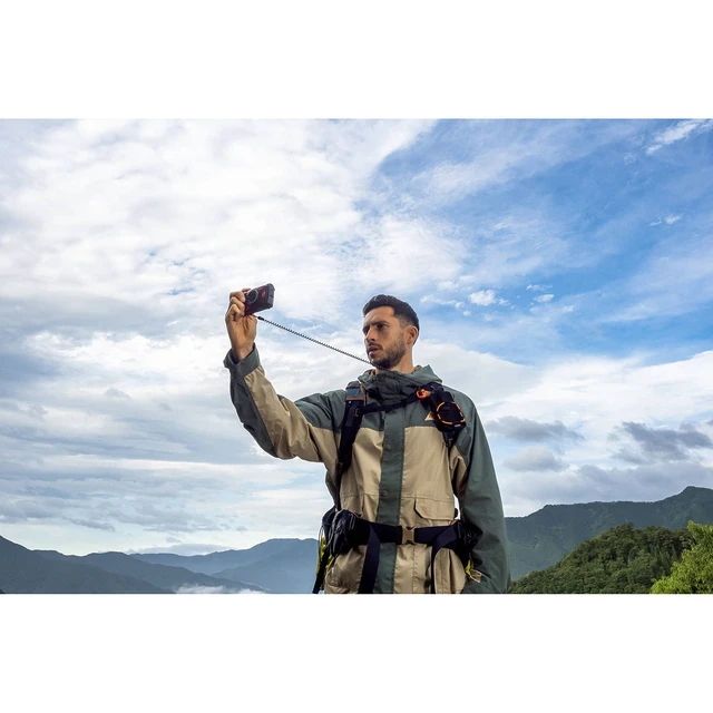 Alt view image 4 of 6 - OM SYSTEM CSCH-123 Tough Sport Holder for TG-7 Camera, Black/Orange