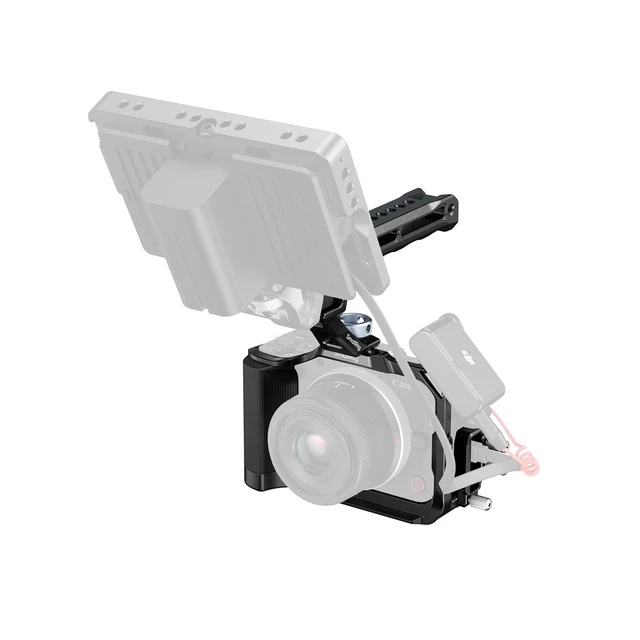 Alt view image 3 of 6 - SmallRig 5766B Cage Kit with Top Handle for Canon EOS R50 V Camera, Black