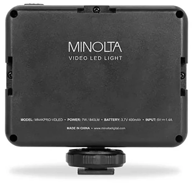 Alt view image 6 of 7 - Minolta MN4KPRO 64MP 4K Ultra HD Autofocus Pro Camcorder Kit, Bundle with USB 3.0 Type-A and Type-C OTG Card Reader