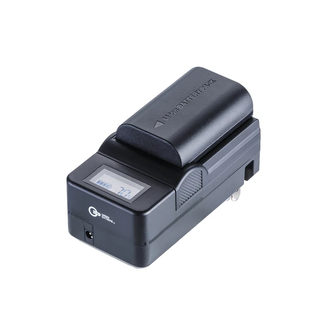 Alt view image 5 of 7 - Green Extreme Compact Smart Charger with LCD Screen for Canon BP-P-508 #GXCH1BP5