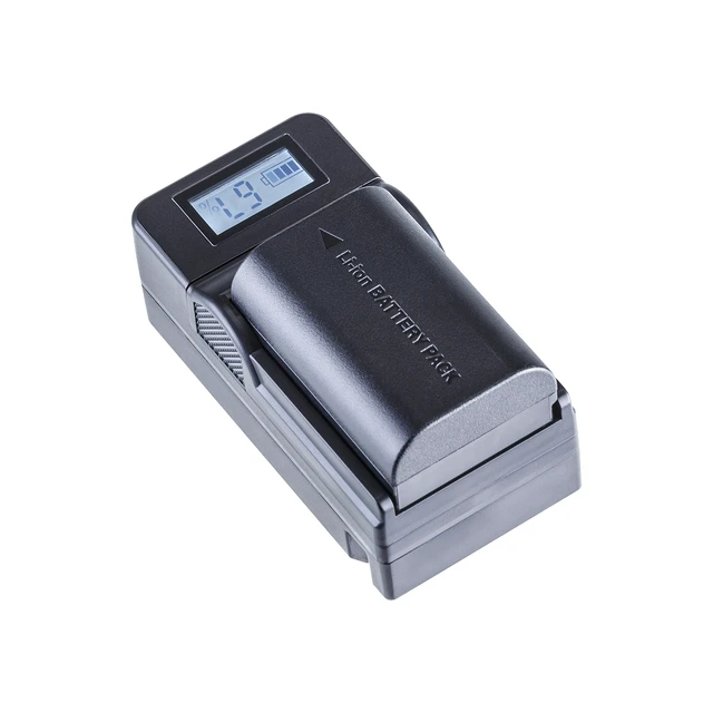 Alt view image 6 of 7 - Green Extreme Compact Smart Charger with LCD Screen for Canon LP-E8 #GX-CH1-LPE8