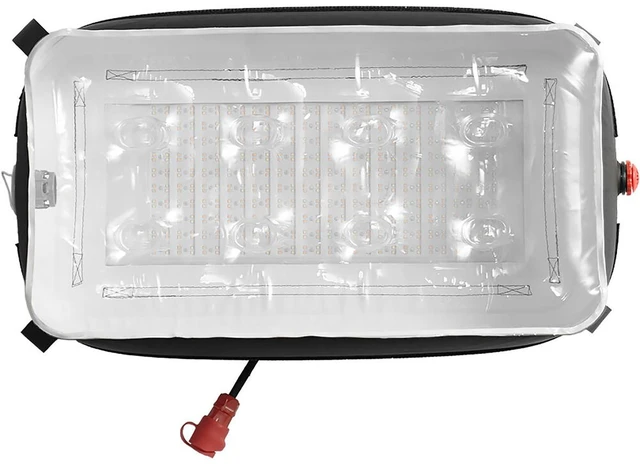 Alt view image 5 of 7 - Aputure INFINIMAT 1x2' 81W RGBWW LED Mat Panel Light & Clear Softbox Pack, Bundle with 400W Control Box, V-Mount