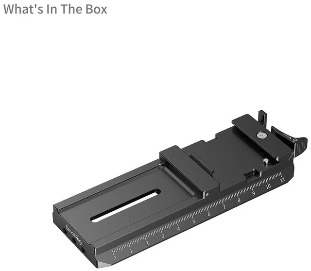 Alt view image 3 of 5 - SmallRig Quick Release Mount Plate with Manfrotto-to-Arca Type Plate for Select DJI Gimbals