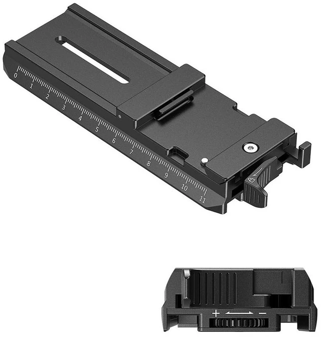 Alt view image 4 of 5 - SmallRig Quick Release Mount Plate with Manfrotto-to-Arca Type Plate for Select DJI Gimbals