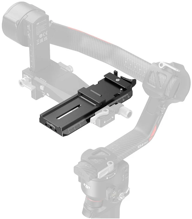 Alt view image 5 of 5 - SmallRig Quick Release Mount Plate with Manfrotto-to-Arca Type Plate for Select DJI Gimbals