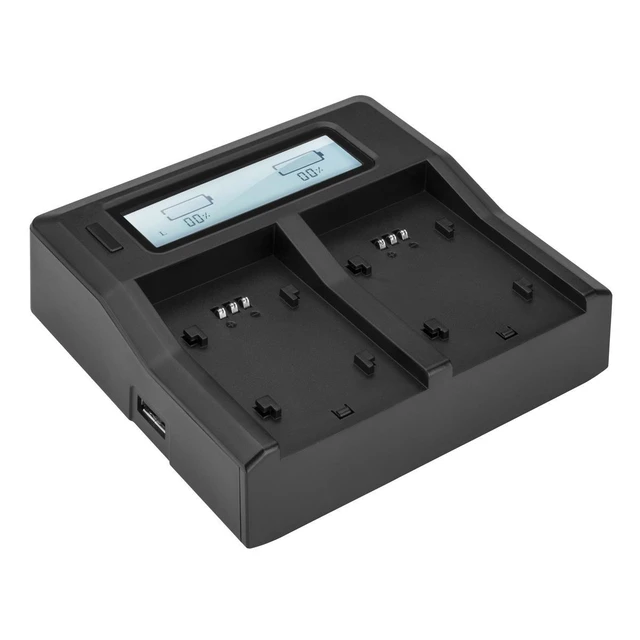 Alt view image 3 of 7 - Green Extreme 2x NP-F550 7.2V 18.72Wh Li-Ion Batteries, Bundle with Green Extreme Dual Charger Kit