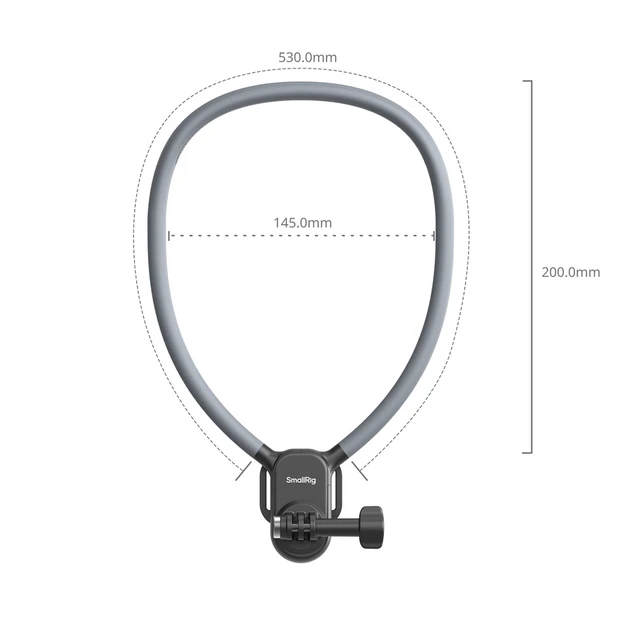 Alt view image 4 of 5 - SmallRig Neck Support for Action Cameras