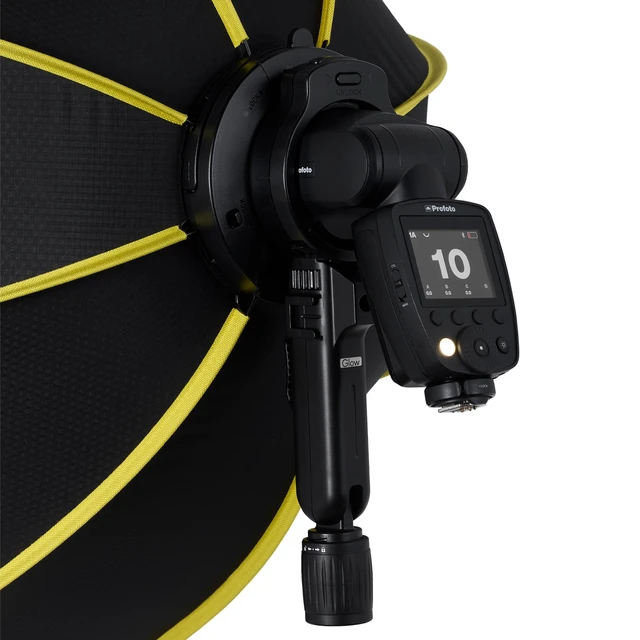Alt view image 6 of 7 - Glow PS-B32K ParaSnap Octagonal Softbox (32") for Round Head Flashes