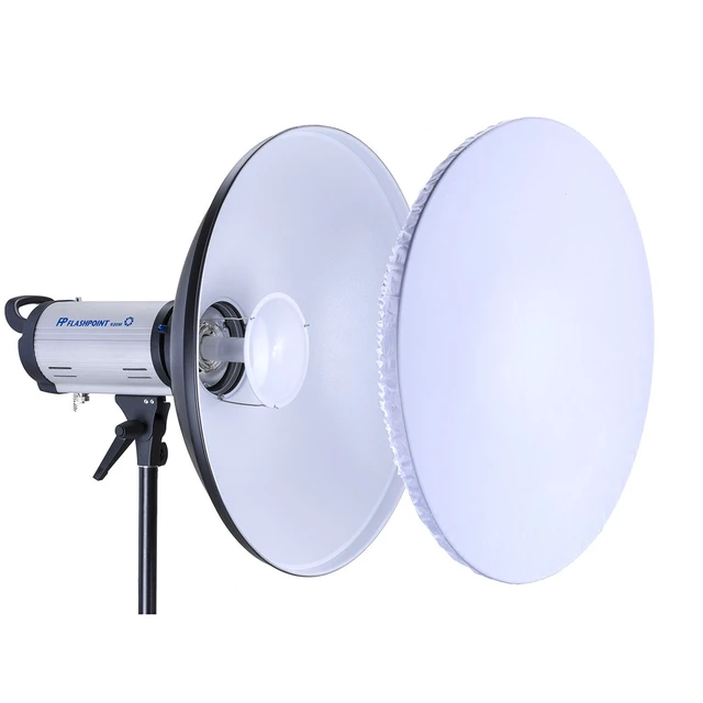 Alt view image 7 of 7 - Glow 28" White Beauty Dish for Photogenic Mount