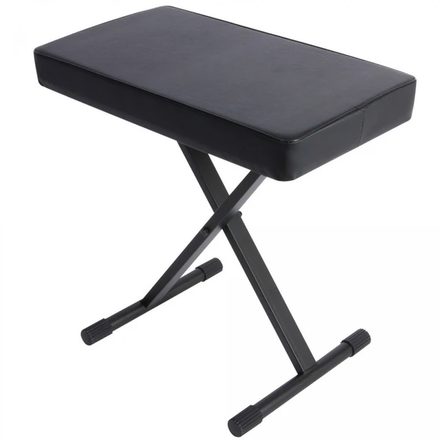 Alt view image 3 of 5 - Ultimate Support X-Style Stand with Bench and On-Stage Sustain Pedal