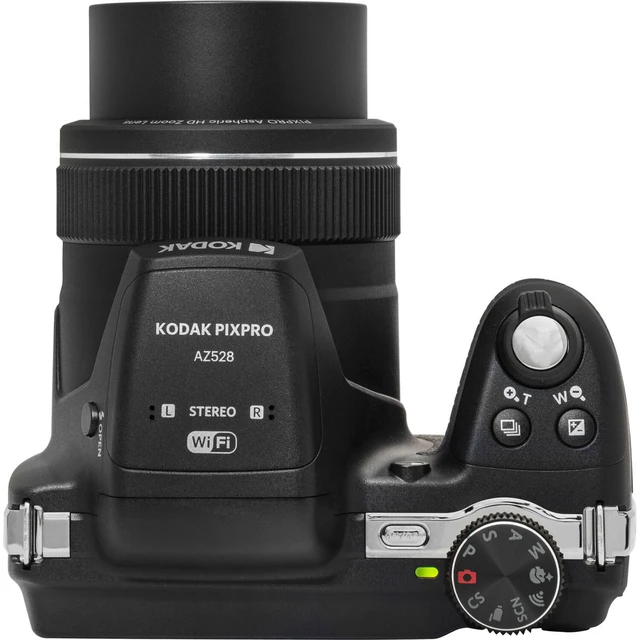 Alt view image 5 of 7 - Kodak PIXPRO AZ528 Astro Zoom 16MP Full HD Digital Camera, Black, Bundle with 32GB Memory Card and Camera Bag