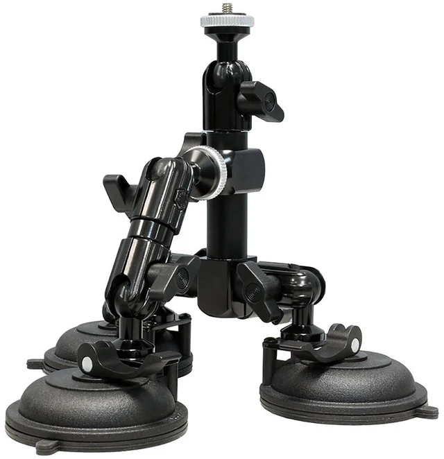 Main image of Delkin Devices Fat Gecko Triple Suction Cup Mount
