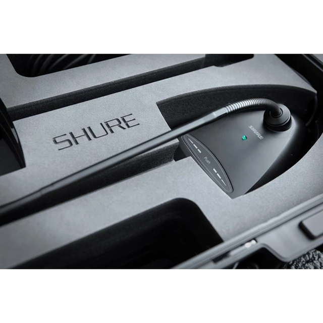 Alt view image 3 of 3 - Jason Cases Hard Case with Laser-Cut Foam for 2x Shure MX412 Microphone