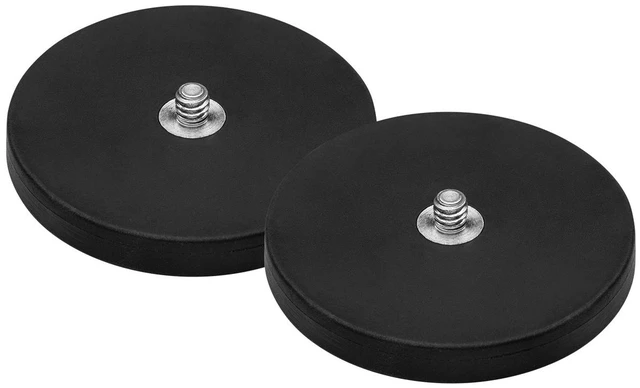 Main image of Westcott 2.6" MagThread Magnetic Mount, Medium, 2-Pack