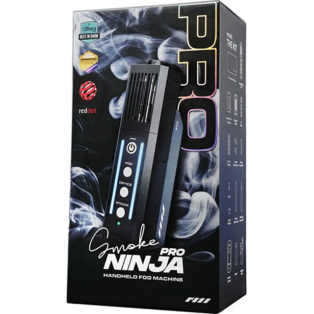 Alt view image 6 of 7 - PMI SmokeNINJA Pro V2 Wireless Handheld Mini Smoke Machine Base Kit
