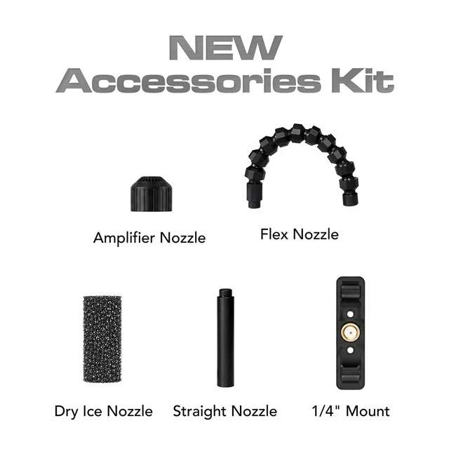 Alt view image 4 of 7 - PMI SmokeNINJA Pro V2 Wireless Handheld Mini Smoke Machine Trident Kit