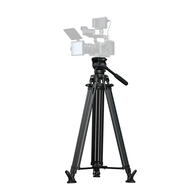 Alt view image 4 of 4 - SmallRig FSD16 FreeSpeed 3-Section Heavy-Duty Aluminum Alloy Tripod with Fluid Head, Black