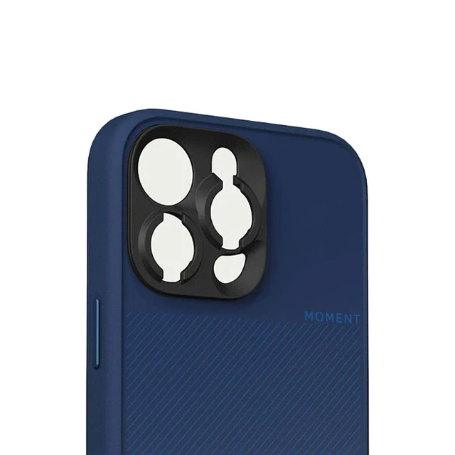 Alt view image 4 of 4 - Moment Camera Case for iPhone 16 Pro Max - Compatible with MagSafe - IndigoCamera Case for iPhone 16 Pro Max - Compatible with MagSafe - Indigo