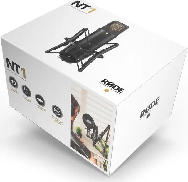Alt view image 4 of 12 - Rode NT1-KIT Kit with SM6 Shock Mount