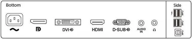 Alt view image 5 of 7 - PHILIPS 25" 60 Hz IPS Monitor 5 ms 252B9