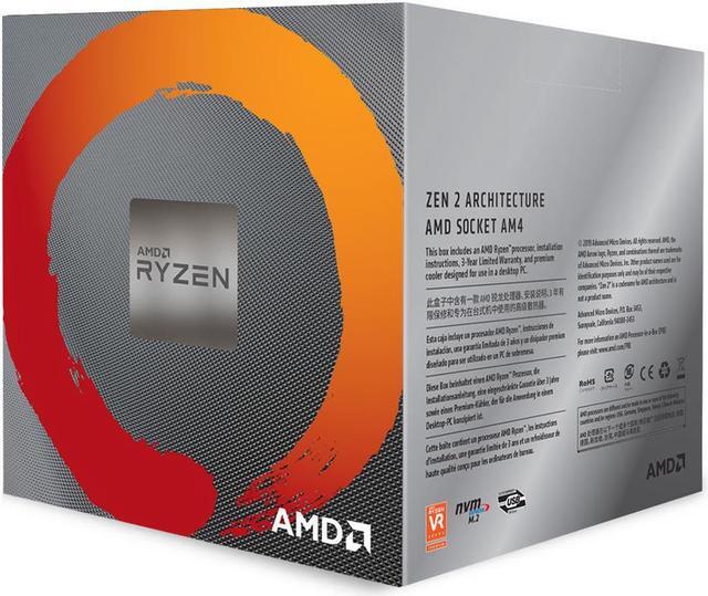 Alt view image 12 of 12 - AMD Ryzen 7 3rd Gen - RYZEN 7 3800X Matisse (Zen 2) 8-Core 3.9 GHz (4.5 GHz Max Boost) Socket AM4 105W 100-100000025BOX Desktop Processor