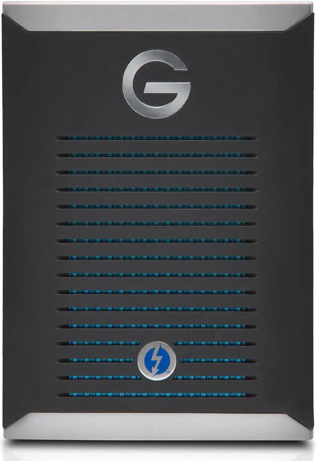 Alt view image 3 of 8 - SanDisk Professional G-DRIVE Pro 2TB NVMe Thunderbolt 3 Portable External SSD