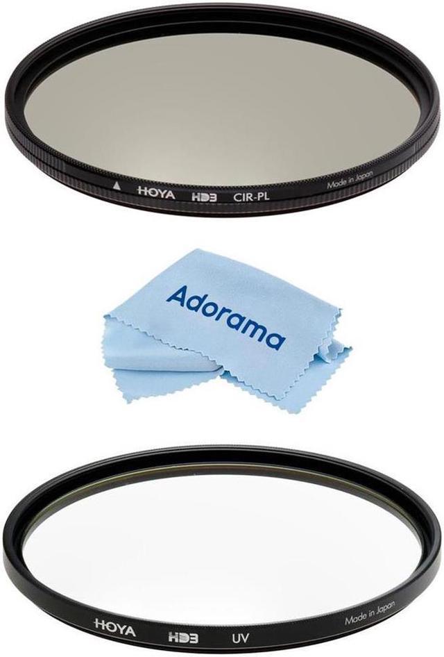 hoya 77mm hd3 uv and circular polarizer filter kit