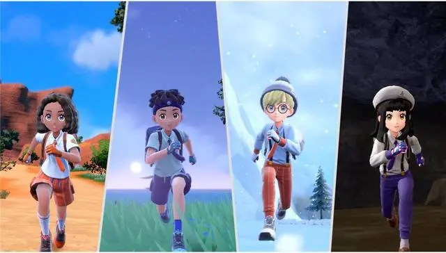 Alt view image 4 of 20 - Nintendo Switch: Pokemon Violet Video Game - Region Free
