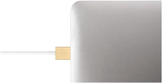 Alt view image 2 of 2 - USB Cable with Lightning Connector Gold (1M)