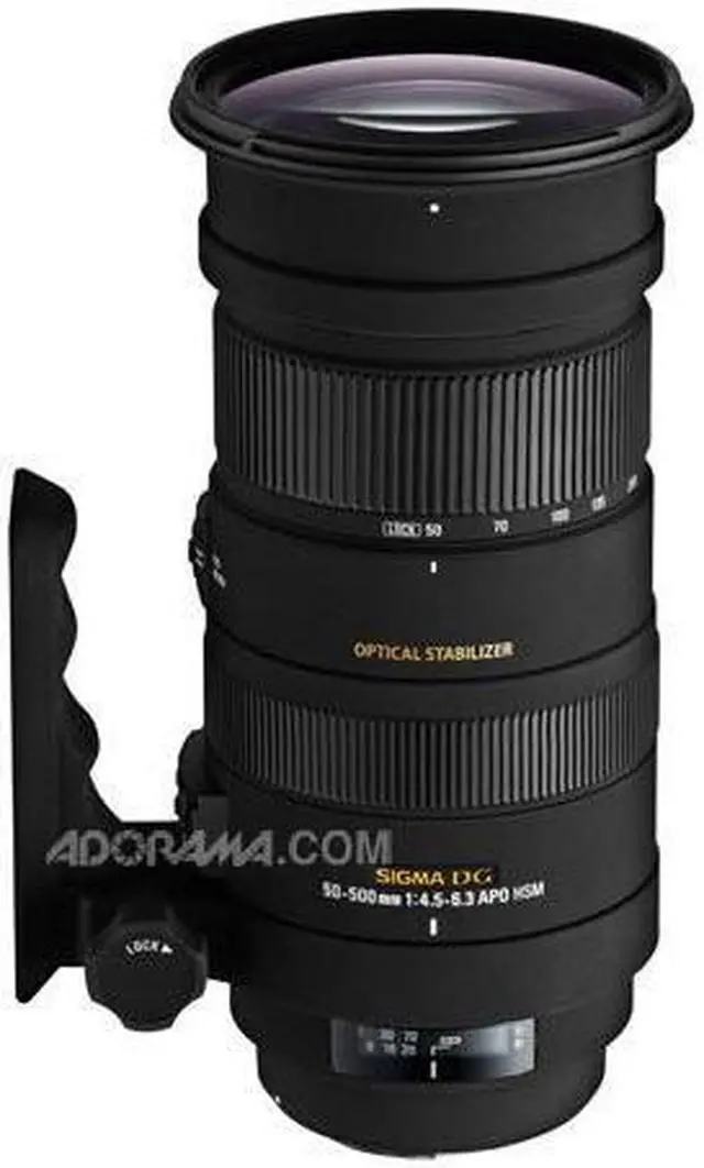Alt view image 3 of 7 - Sigma 50-500mm f/4.5-6.3 DG OS HSM APO Autofocus Lens Nikon