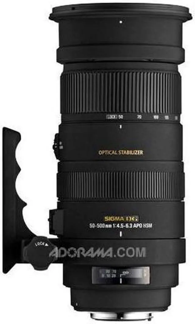 Alt view image 4 of 7 - Sigma 50-500mm f/4.5-6.3 DG OS HSM APO Autofocus Lens Nikon