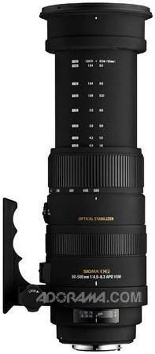 Alt view image 5 of 7 - Sigma 50-500mm f/4.5-6.3 DG OS HSM APO Autofocus Lens Nikon