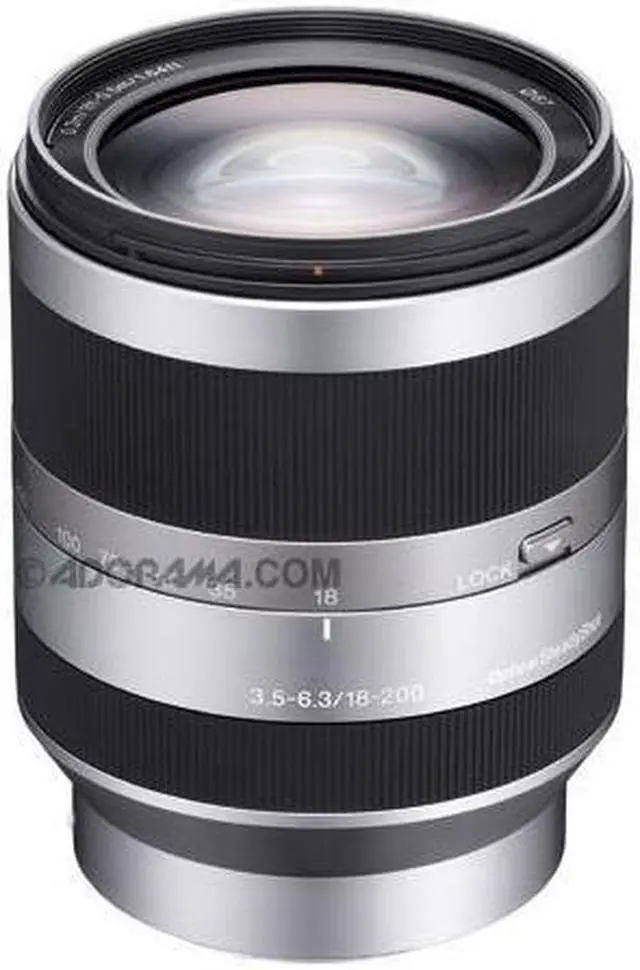 Alt view image 3 of 8 - Sony Alpha SEL18200 E-mount 18 - 200 mm F3.5 - 6.3 OSS Lens (Silver)