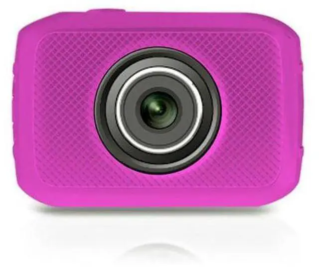 Alt view image 11 of 19 - High-Definition Sports Action Camera w/ 720p Wide-Angle Camcorder, 5.0 MP Camera, 2" Touch Screen, Micro SD Card Slot, Waterproof Case & Mounting Gear for Biking