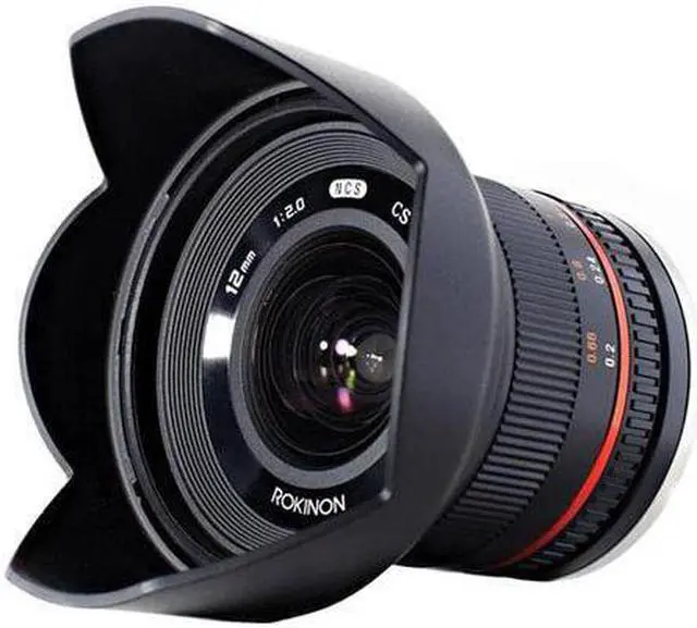 Alt view image 2 of 10 - Rokinon 12mm f/2.0 Lens for Canon M Mirrorless Camera Mount #RK12M-M