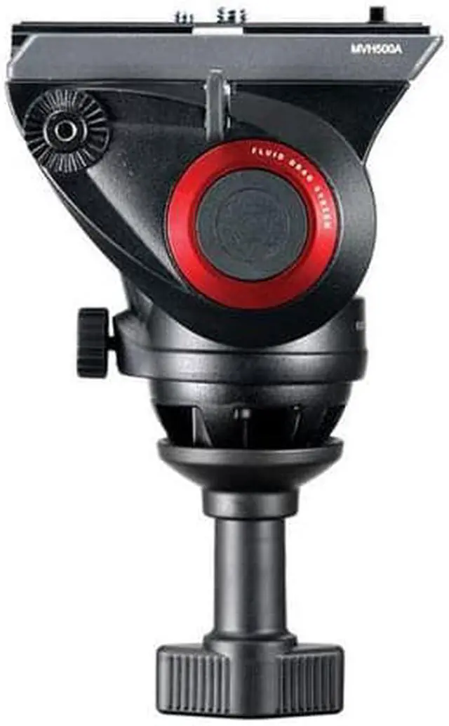 Alt view image 5 of 15 - Manfrotto MVT502AM Tripod with MVH500A Fluid Drag Video Head w/ Carry Case MVK500AM