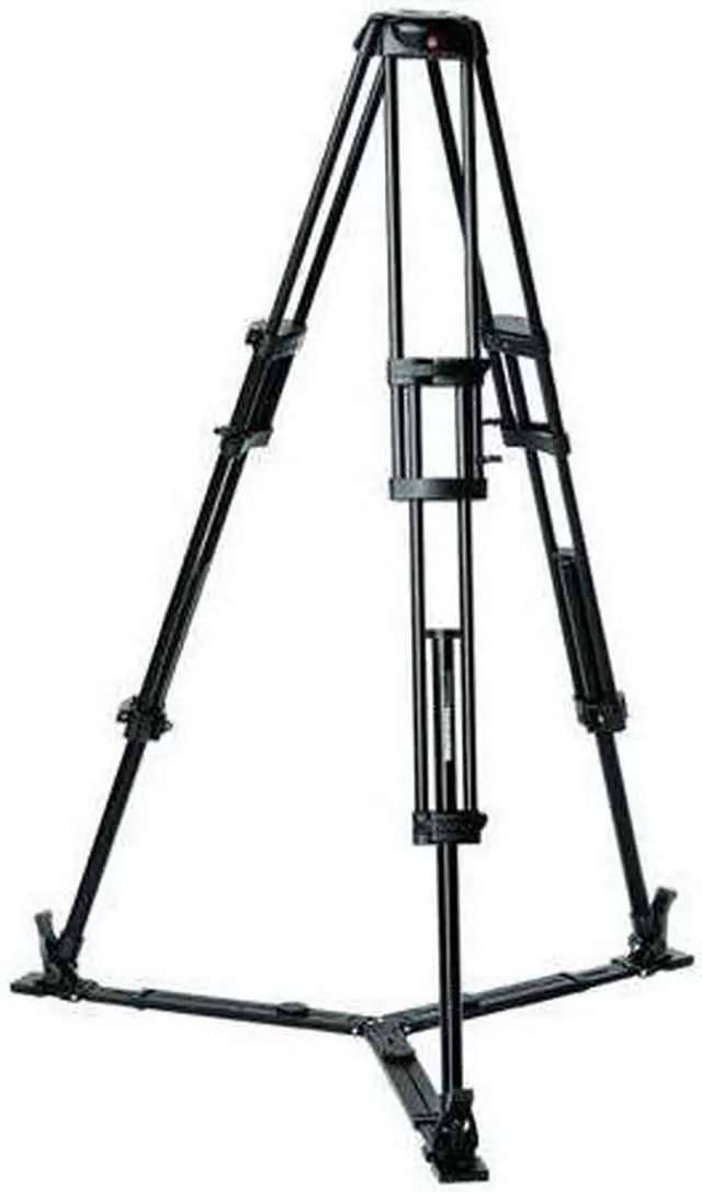 Alt view image 3 of 14 - Manfrotto Professional Fluid Video System/Aluminum /Ground Spreader MVH502A w/54